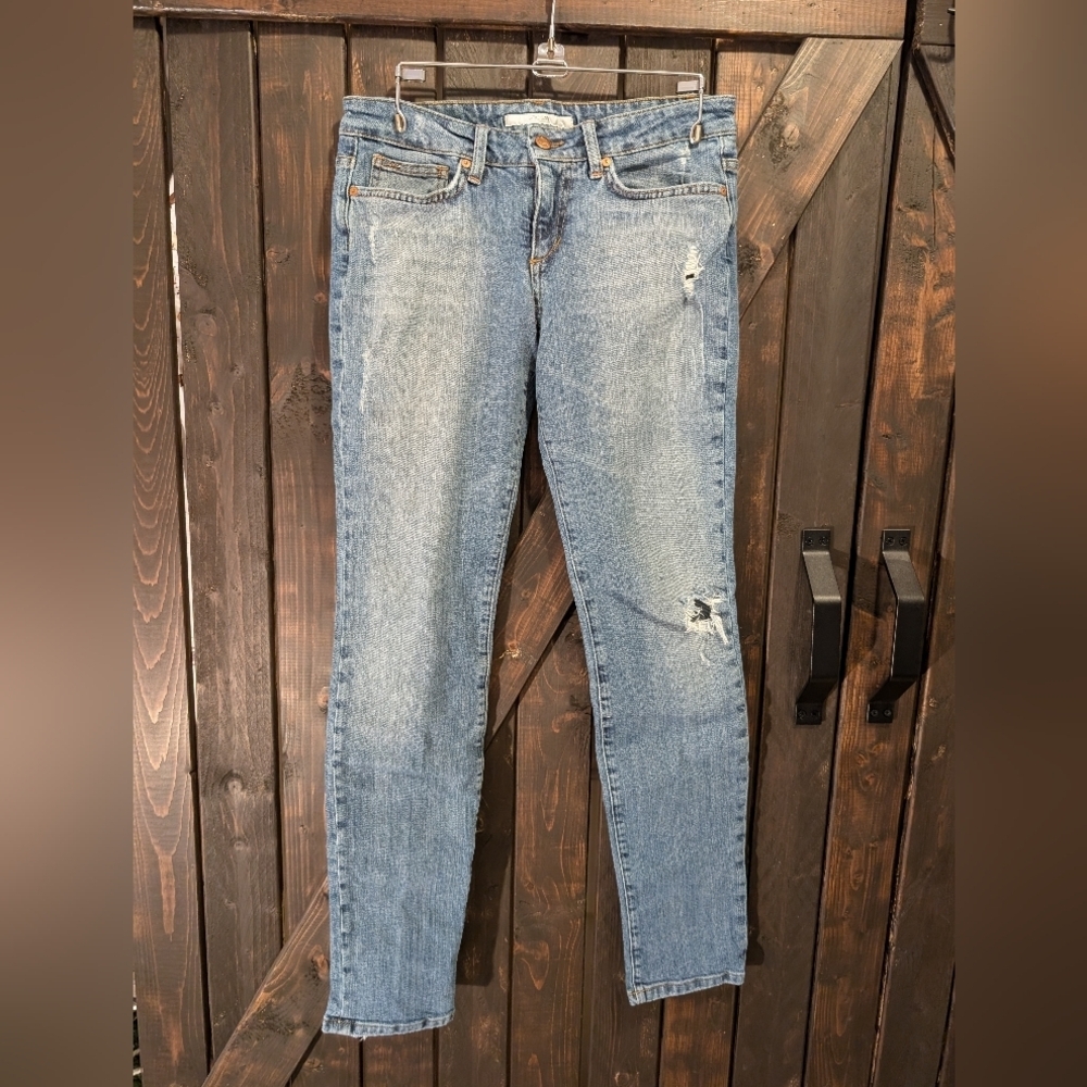 Joe's Jeans, size 29 distressed light wash